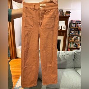 Madewell wide leg pants - hardly worn